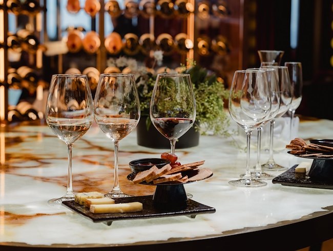 NEW HORIZONS WINE & CHEESE FLIGHT